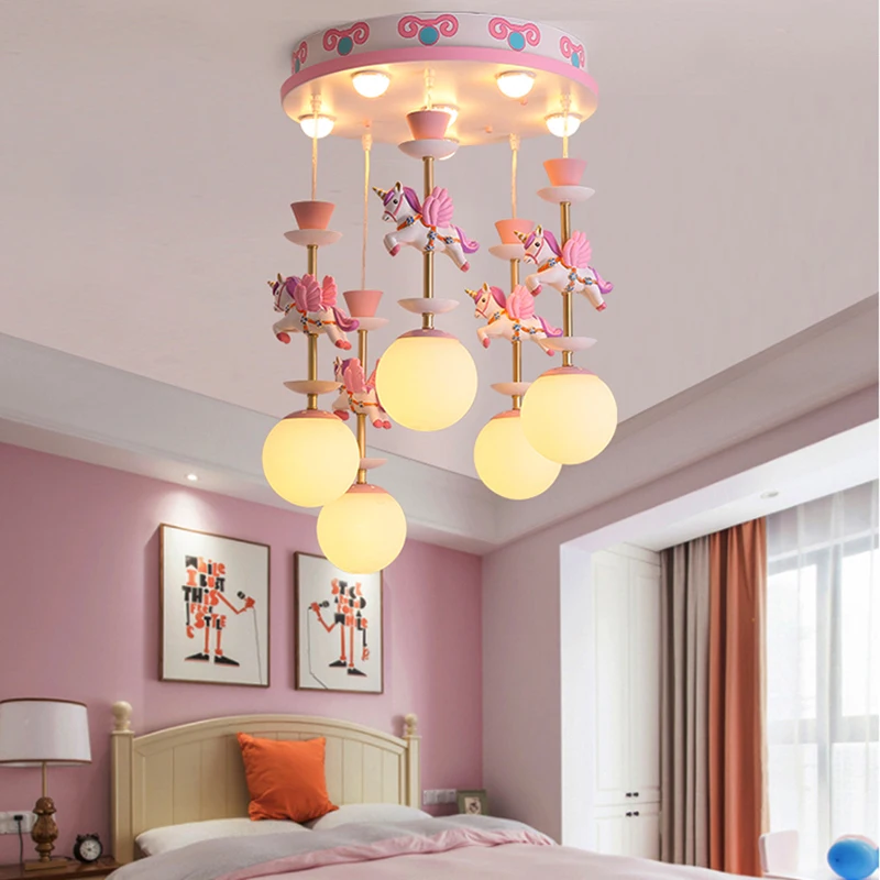 Plafonnier chambre veilleuse enfant — Plafonnier chambre fillette, éclairage d'intérieur | belleveilleuse.fr