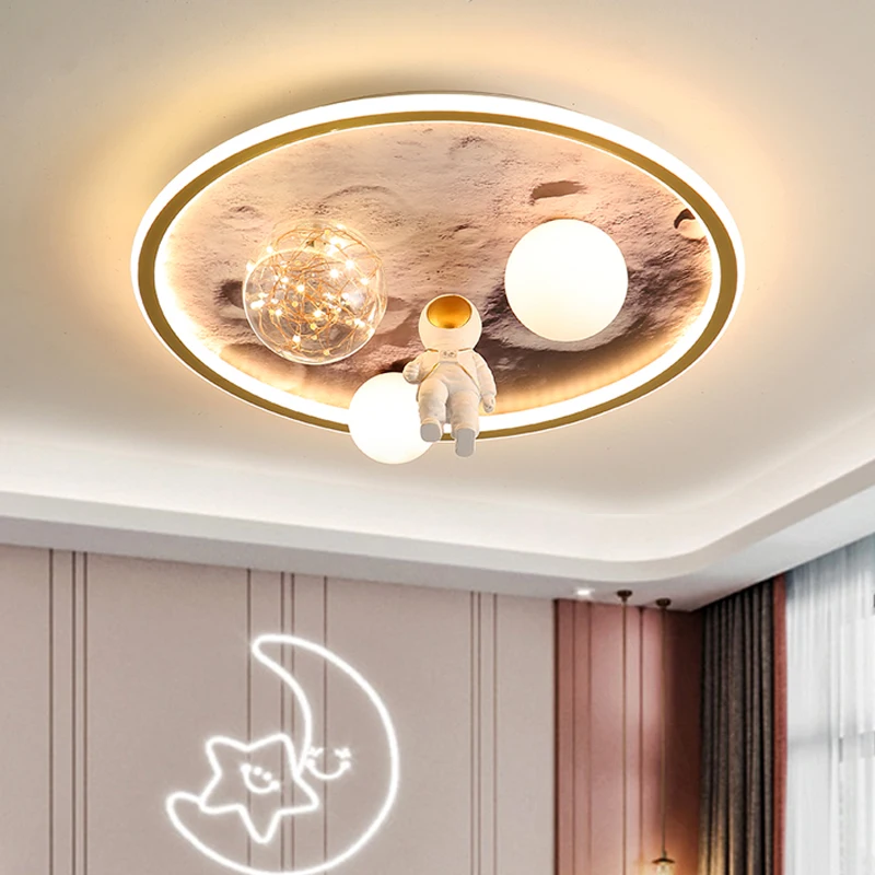 Plafonnier chambre veilleuse enfant — plafonnier chambre intelligente pour décoration de maison nordique | belleveilleuse.fr