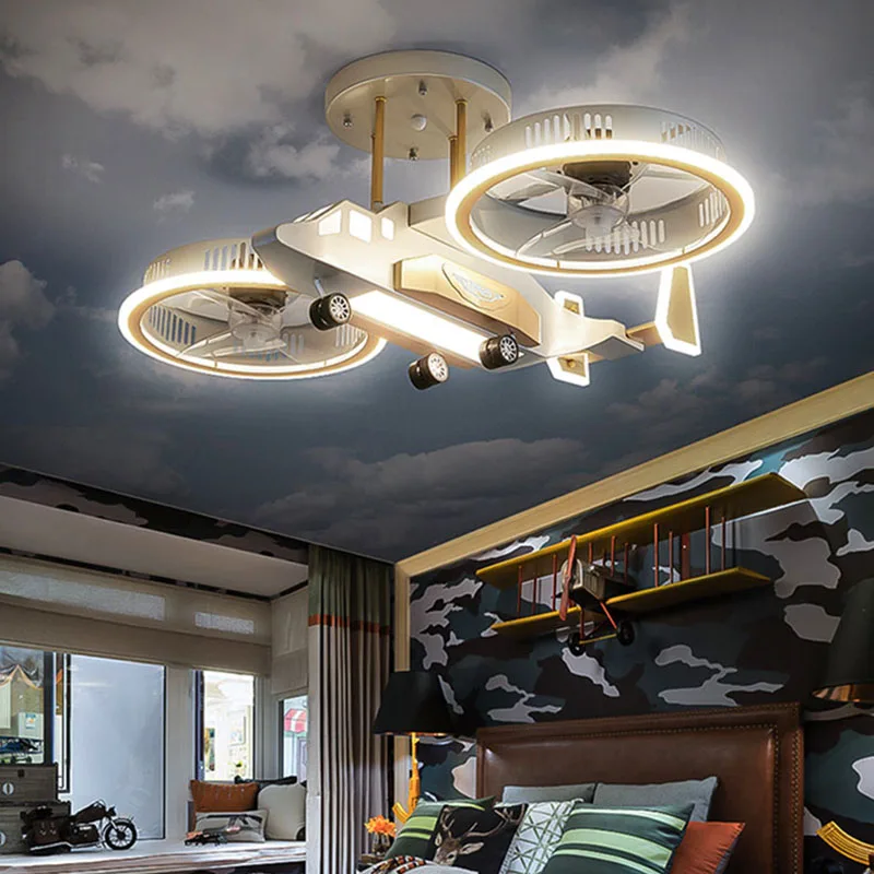 10306-6dfc15.jpg plafonnier chambre led décoratif avec ventilateur intégré