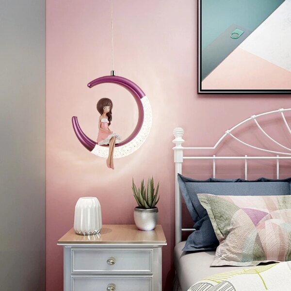 Plafonnier led suspendu, luminaire décoratif d'intérieur