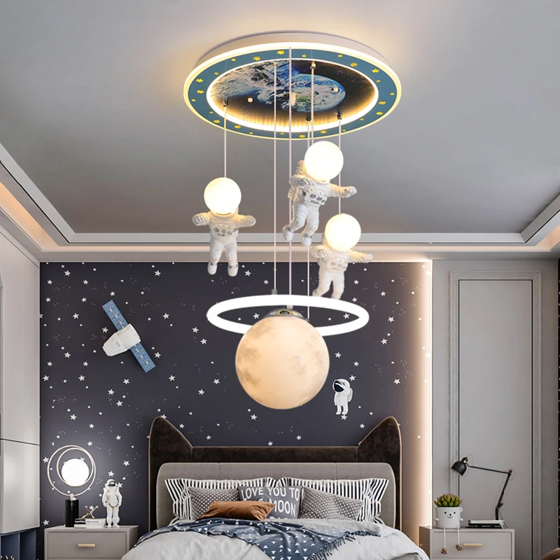 Plafonnier chambre veilleuse enfant — Plafonnier chambre suspendu au design nordique vintage | belleveilleuse.fr
