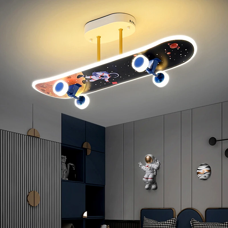Plafonnier chambre veilleuse enfant — plafonnier chambre led intelligente, décoration nordique pour maison | belleveilleuse.fr