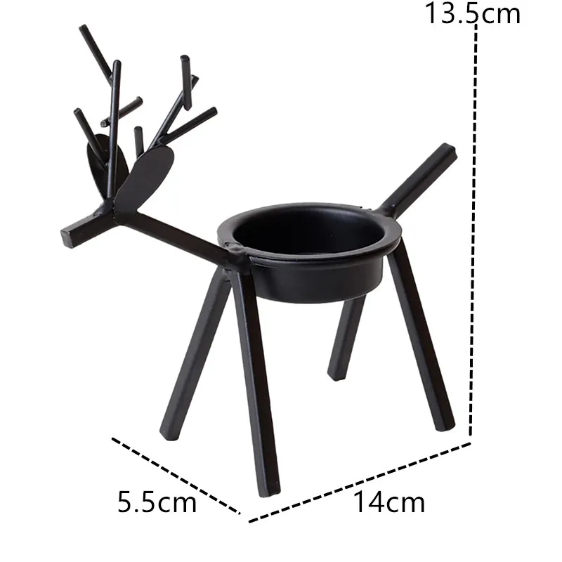 Deer candlestick