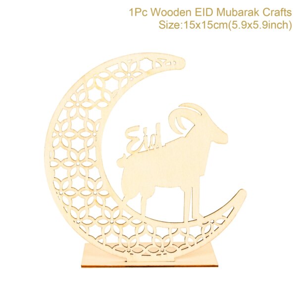 veilleuse coran lune EID Mubarak du Ramadan, décoration pour foyer