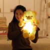 Peluche veilleuse à LED de noël pour enfants, 50cm