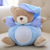 peluche veilleuse Ours de 25cm Kawaii, lampe de couchage confortable