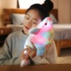 peluche veilleuse Poupée en dauphin scintillante 30/45cm, oreiller lumineux coloré LED