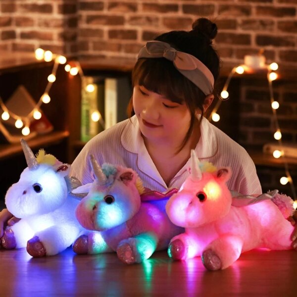 11372-155576.jpg peluche veilleuse licorne lumineuse, animaux en peluche lumineux, cheval mignon