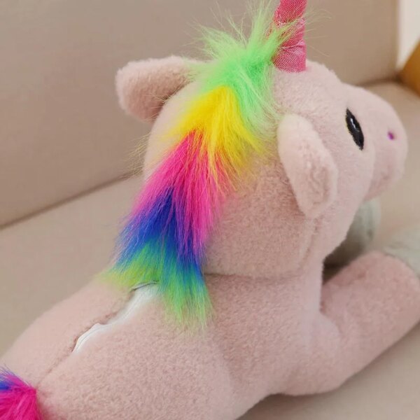 Peluche licorne lumineuse de 45cm pour enfants, nouvel arrivage, jouet en peluche