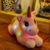 Peluche licorne lumineuse de 45cm pour enfants, nouvel arrivage, jouet en peluche