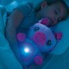 peluche licorne avec Projecteur Lumineux sur le Ventre, Veilleuse Réconfortante en Forme de Chiot