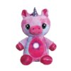 peluche licorne avec Projecteur Lumineux sur le Ventre, Veilleuse Réconfortante en Forme de Chiot