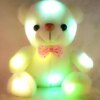 peluche veilleuse en Ours coloré et lumineux pour bébé, 20CM, jouets lumineux