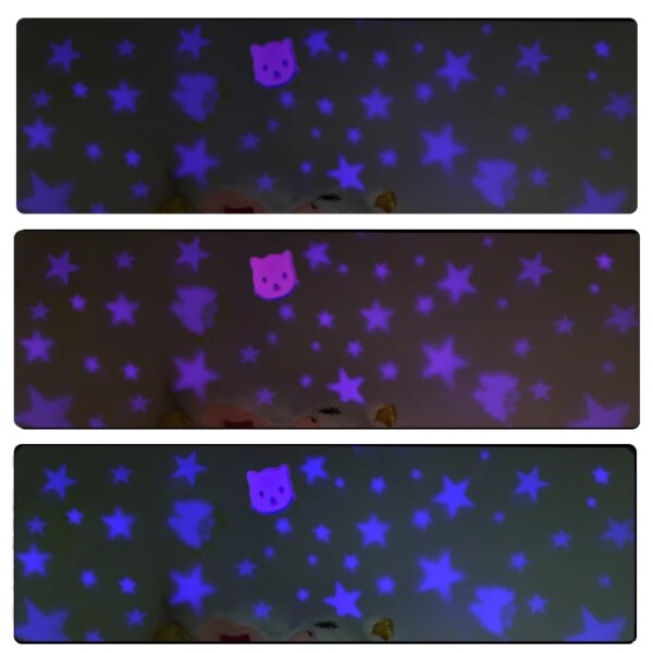 peluche licorne Projecteur lumineux pour enfants, jouet Animal en peluche coloré