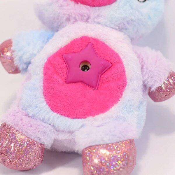 peluche licorne Projecteur lumineux pour enfants, jouet Animal en peluche coloré