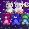 peluche projecteur lumineux, jouets confortables, petite veilleuse