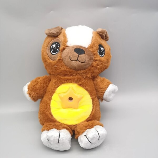 peluche projecteur lumineux, jouets confortables, petite veilleuse