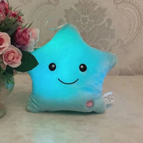 peluche lumineuse pour enfants, jouet créatif, doux, étoiles colorées scintillantes