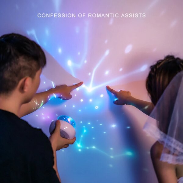 11910-6b6fd9.jpg Veilleuse Projecteur d'étoiles en forme de galaxie, Veilleuse musicale avec chargeur USB