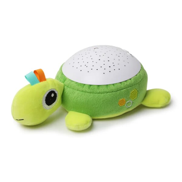 Veilleuse musicale LED de nuit en peluche pour enfants, veilleuse projecteur d'étoiles