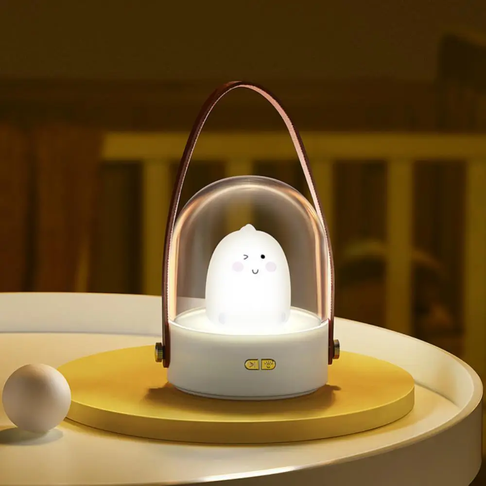 11942-9161bc.jpg Veilleuse musicale Portable avec chargeur USB, design de dessin animé