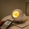 veilleuse musicale bebe tactile à intensité réglable, jolie lampe de chevet pour filles