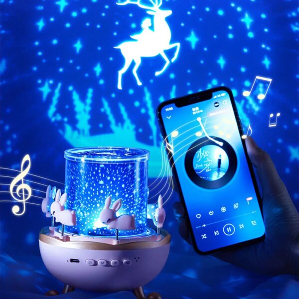 Veilleuse projection d'étoiles