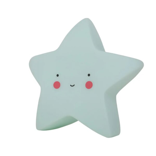 veilleuse animaux en forme de lune en émail, design de dessin animé, luminaire décoratif et créatif