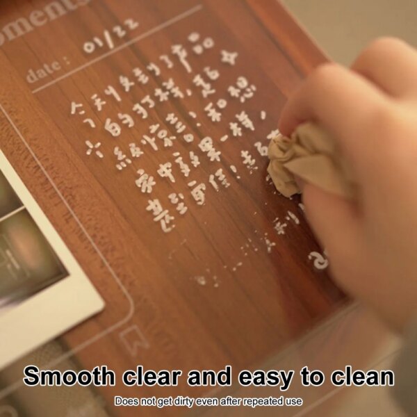 12133-f959c4.jpg panneau de notes en veilleuse créative led avec stylo en acrylique avec support en bois