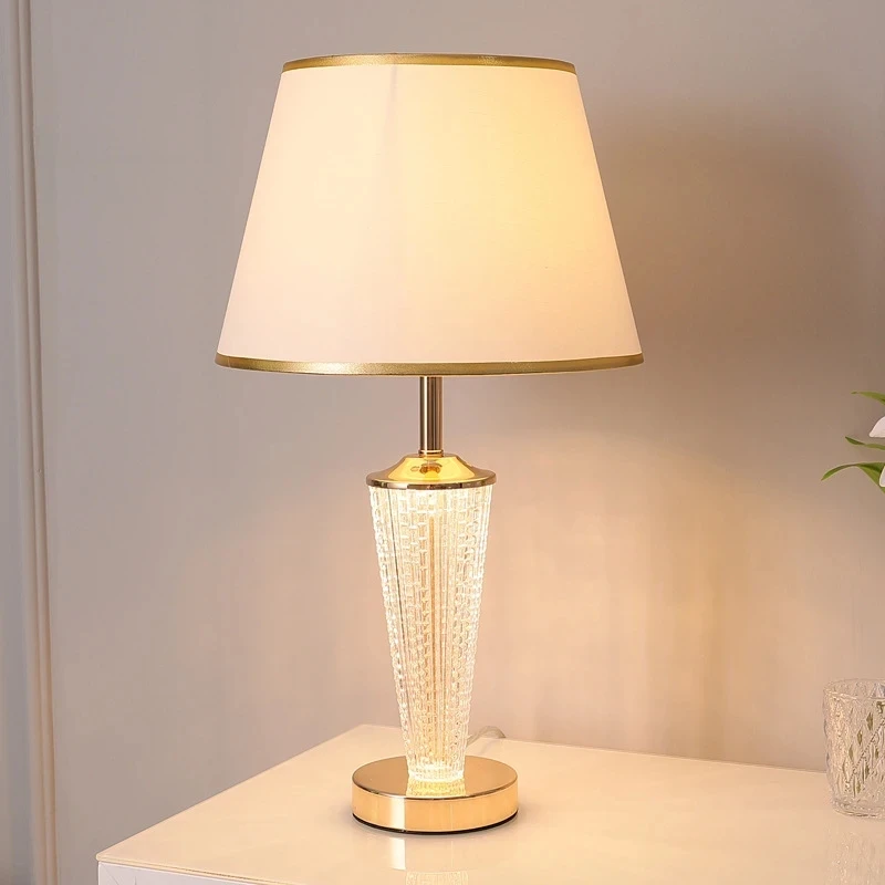 12388-a66a42.jpg Lampe de Table en verre de luxe moderne, simpliste, design américain