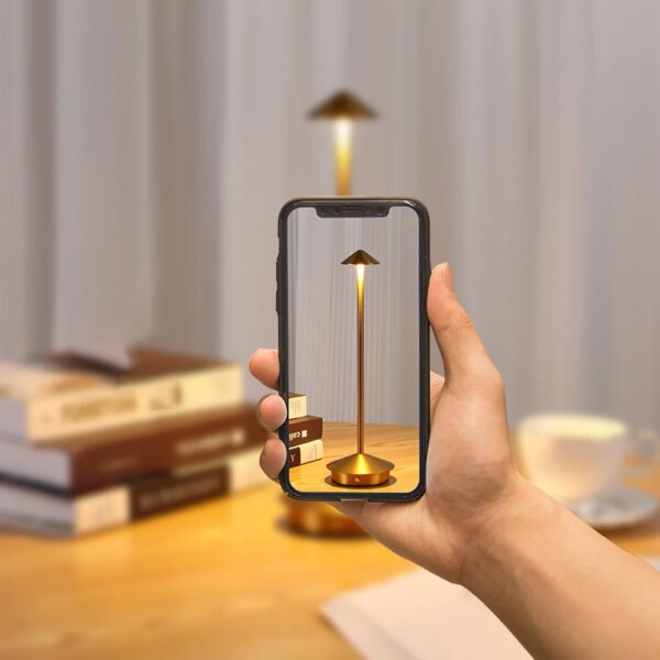 Lampe de chevet moderne et Simple, Rechargeable, style nordique
