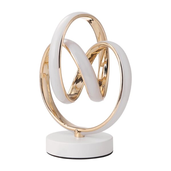 Lampe LED en spirale au design moderne, luminaire décoratif d'intérieur