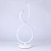 Lampe LED en spirale au design moderne, luminaire décoratif d'intérieur