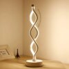 Lampe de Table Led en acrylique et métal, design nordique moderne