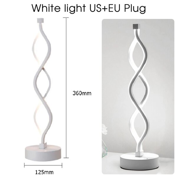 12525-d9ceda.jpg Lampe de Table Led en acrylique et métal, design nordique moderne