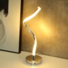 Lampe LED en spirale au design moderne, luminaire décoratif d'intérieur