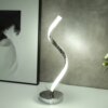 Lampe LED en spirale au design moderne, luminaire décoratif d'intérieur