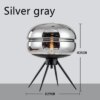 Lampe de Table Led avec trépied en verre, Design nordique moderne