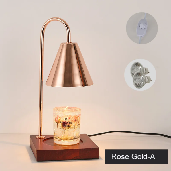 Lampe de Table pour petite amie, fusion de bougies, chambre à coucher