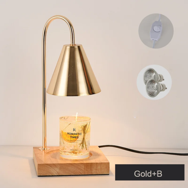 Lampe de Table pour petite amie, fusion de bougies, chambre à coucher