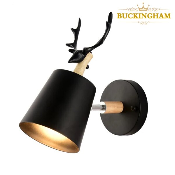 12859-e4ded4.jpg Applique murale nordique moderne E27 en forme de cerf