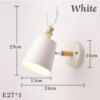 applique murale LED — Applique murale nordique moderne E27 en forme de cerf