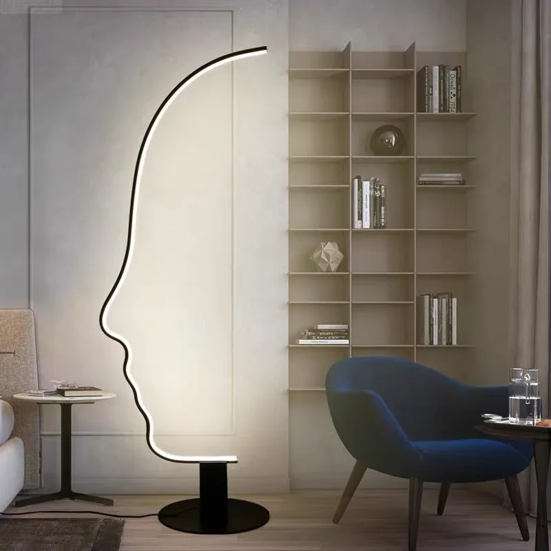 Créatif visage lampe de — Lampe Led au Design créatif et moderne avec visage humain | belleveilleuse.fr