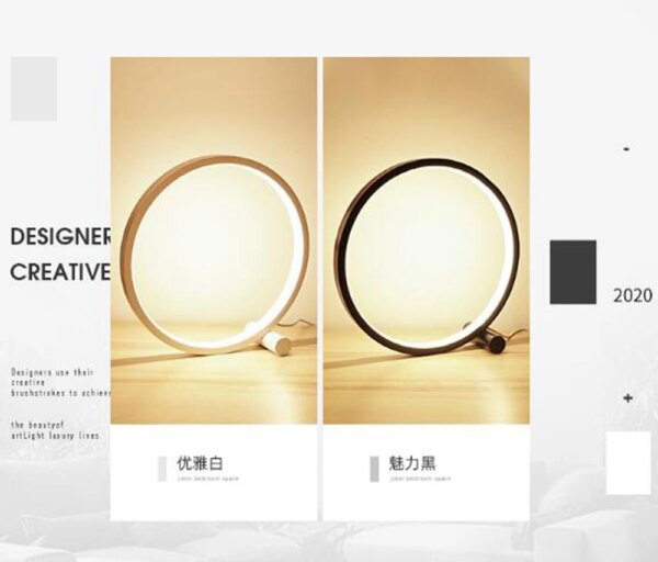 13099-7f3aa7.jpg Lampe LED circulaire à intensité réglable par USB, luminaire décoratif d'intérieur