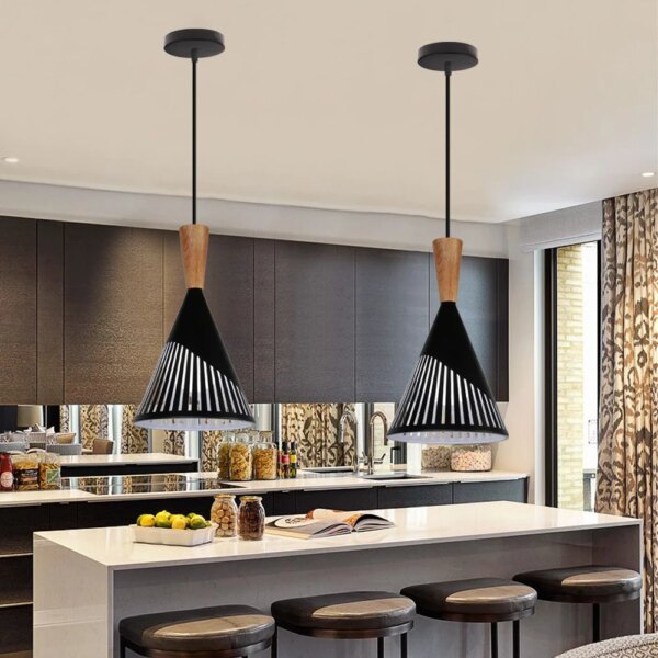 13456-33a4c4.jpg Lampe suspendue en bois au design nordique simpliste, ampoules E27