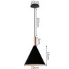 Lampe suspendue en bois au design nordique simpliste, ampoules E27