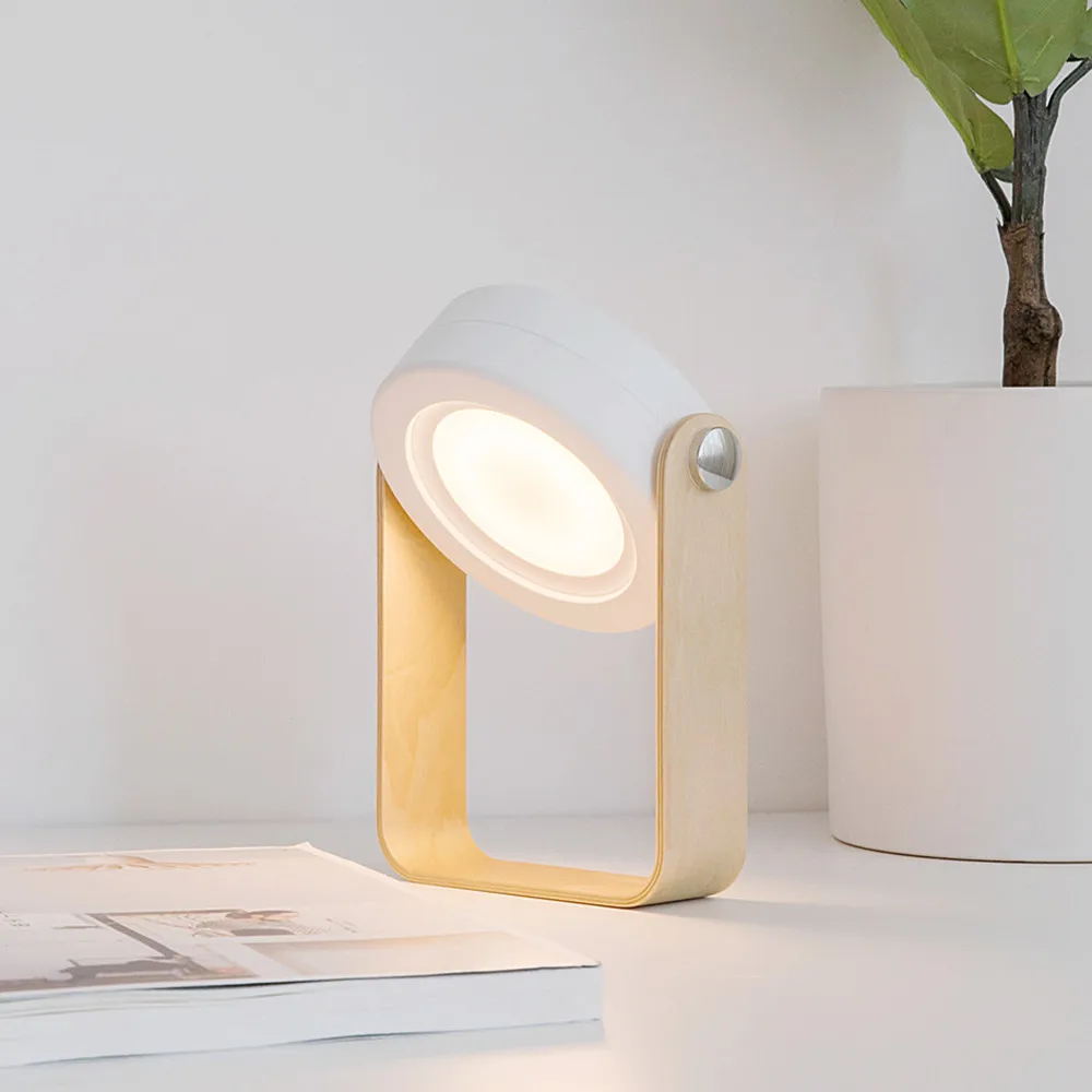 13485-e63d51.jpg Lanterne LED pliable en bois, Rechargeable par USB, lumière à intensité réglable