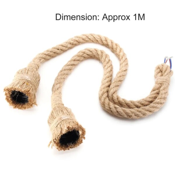 13964-5091b4.jpg Lampe en bois à Double tête E27, décoration industrielle Vintage