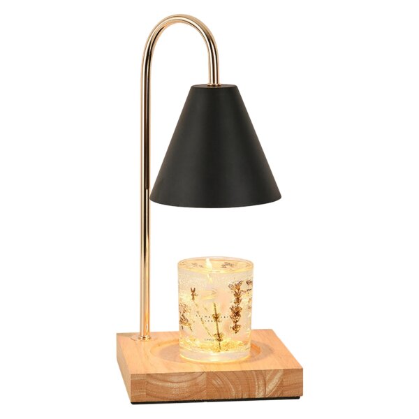 lampe de chevet en bois pour Table d'aromathérapie créative