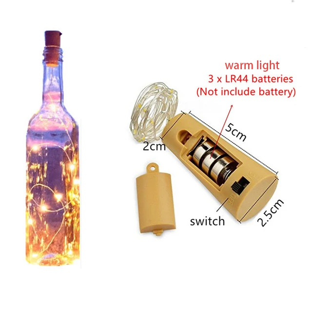 1m 10 led Cork light